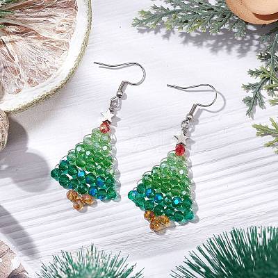 304 Stainless Steel Dangle Earrings EJEW-JE06207-1