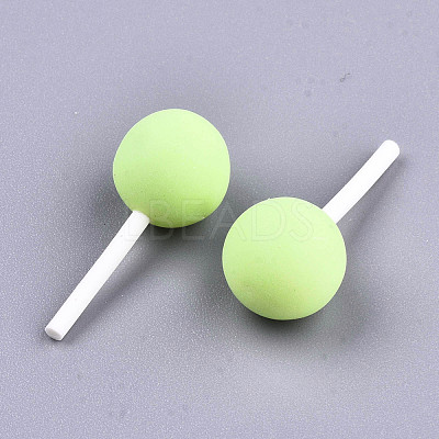 Handmade Polymer Clay 3D Lollipop Embellishments CLAY-T016-82D-1