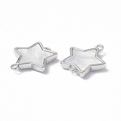 Brass Connector Charms KK-R134-041P-1