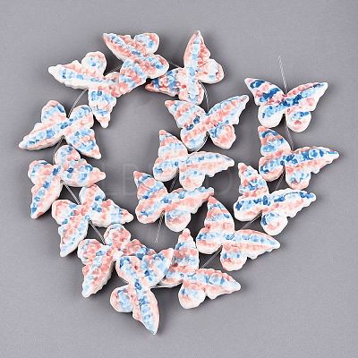 Handmade Porcelain Beads PORC-Q008-10-1