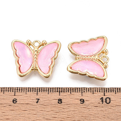 Alloy Glass Pendants GLAA-T023-41KCG-06-1