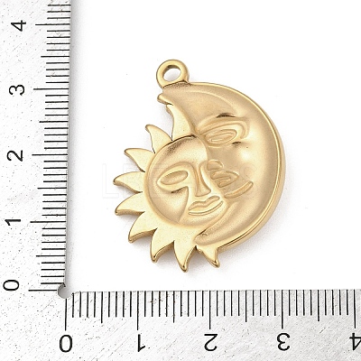 304 Stainless Steel Pendants LS-STAS-D366-01F-G-1