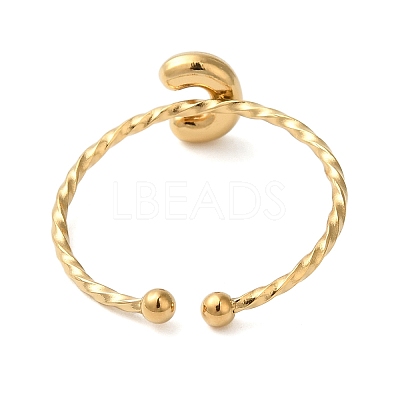 304 Stainless Steel Open Cuff Rings RJEW-K261-02G-C-1