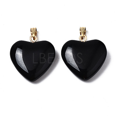 Spray Painted Glass Pendants GLAA-N035-016-H01-1