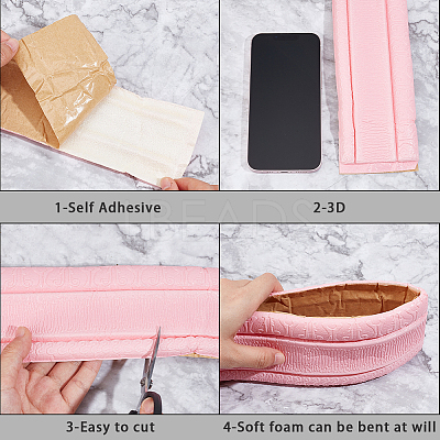 Self-Adhesive XPE Grain Contact Paper DIY-WH0002-53A-13-1