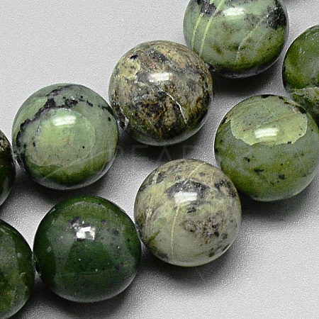 Natural Ruby in Zoisite Beads Strands G-Q948-73-1