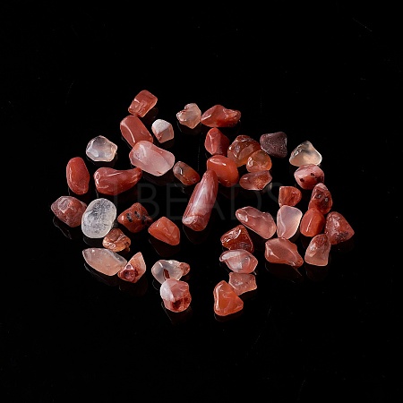 Natural Carnelian Chip Beads X-G-O103-18A-1