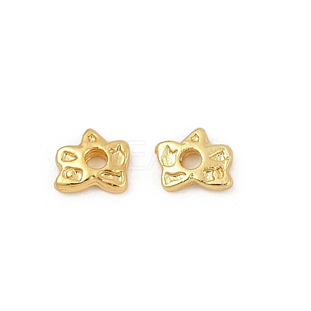 Brass Spacer Beads KK-D375-13G-01-1