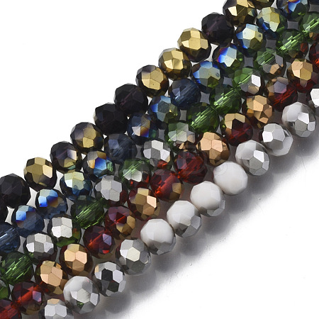 Electroplate Glass Beads Strands - Lbeads.com