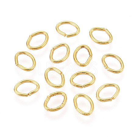 Iron Open Jump Rings IFIN-WH0051-74B-G-1