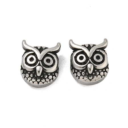 Animal 304 Stainless Steel Beads STAS-E214-11AS-08-1