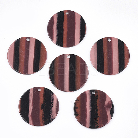 Resin Pendants RESI-T022-07B-1