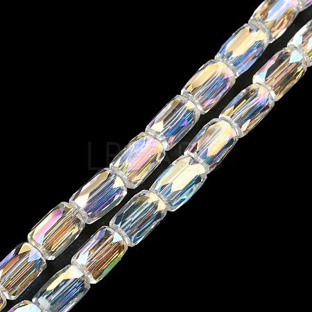 Transparent Glass Beads Strands EGLA-P052-03B-02-1
