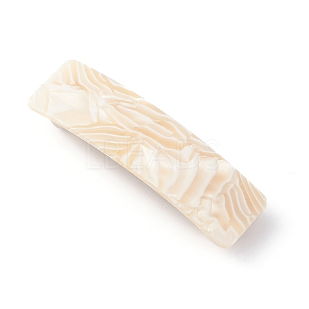 Cellulose Acetate(Resin) Hair Barrette LS-PHAR-F012-02B-1