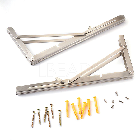 304 Stainless Steel Folding Shelf Brackets SW-TAC0001-15P-1