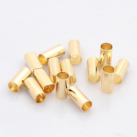Column Brass Beads X-KK-G250-G-1