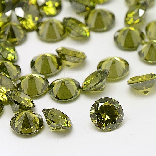 Cubic Zirconia Cabochons - Lbeads.com