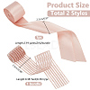 WADORN 1Pc Polyester Invisible Mesh Elastic OCOR-WR0001-23-2