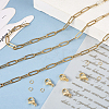  Chain Bracelet Necklace Making Kit CHS-TA0001-46-14