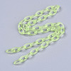 Handmade Transparent ABS Plastic Cable Chains KY-S166-001G-3