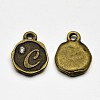 Antique Bronze Plated Alloy Rhinestone Charms LS-ALRI-J152-C-NF-1