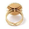 Ion Plating(IP) 304 Stainless Steel Ring RJEW-B059-07G-01-3