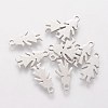 304 Stainless Steel Charms STAS-Q201-T153-1