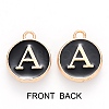 Golden Plated Alloy Charms ENAM-SZ0001-25B-A-2