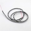 Electroplate Non-magnetic Synthetic Hematite Beads Strands G-J213D-02-2