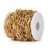 304 Stainless Steel Paperclip Chains CHS-F011-01B-G-3