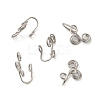316 Surgical Stainless Steel Clip on Nose Rings STAS-P336-09F-P-1