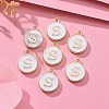 Golden Plated Alloy Charms ENAM-S118-01S-5