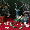DIY Christmas Keychain Making Kit DIY-SC0022-54-4