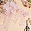 Organza Wrinkle Wired Ribbon OCOR-WH0078-278B-4
