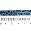 Electroplated Synthetic Non-Magnetic Hematite Beads Strands G-H020-M01-09-4