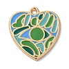 Zinc Alloy Enamel Pendants ENAM-Z013-01B-05-1
