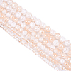 3 Strands 3 Styles Electroplated Crackle Glass Beads Strands EGLA-YW0005-12C-1