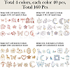 4Sets 4 Styles Paper Scrapbooking DIY-GF0011-36-2