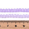 Baking Paint Imitation Jade Glass Bead Strands DGLA-A034-J2MM-A50-4