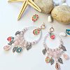 Printed Cowrie Shell Beads SHEL-PH0001-08-6