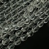 Glass Beads Strands EGLA-E010-8x12mm-09-2