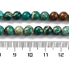 Dyed Natural Regalite/Imperial Jasper/Sea Sediment Jasper Beads Strands G-B124-C02-13-3