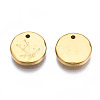 316 Surgical Stainless Steel Charms STAS-S116-418A-G-3