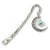 Natural Green Aventurine Raw Beads Bookmarks AJEW-JK00201-02-1