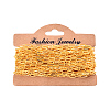 Brass Paperclip Chains CHC-R134-G-4