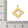 304 Stainless Steel Pendants STAS-S123-03G-09-3