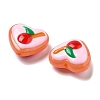 Baking Paint Glass Enamel Beads LAMP-V001-06-3