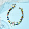 Glass Seed Beads Bracelets AJEW-AN00591-2