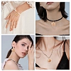 10Pcs 5 Style Brass Rhinestone Pendants KK-SC0001-94LG-6