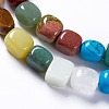 Natural & Synthetic Mixed Gemstone Beads Strands G-K267-06A-3